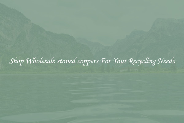 Shop Wholesale stoned coppers For Your Recycling Needs