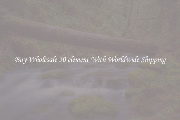  Buy Wholesale 30 element With Worldwide Shipping 